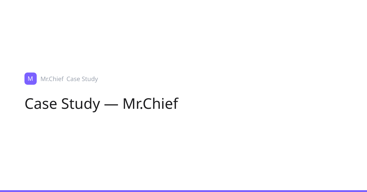 Generating Design Documentation From Figma for Developer Handoff — Mr.Chief